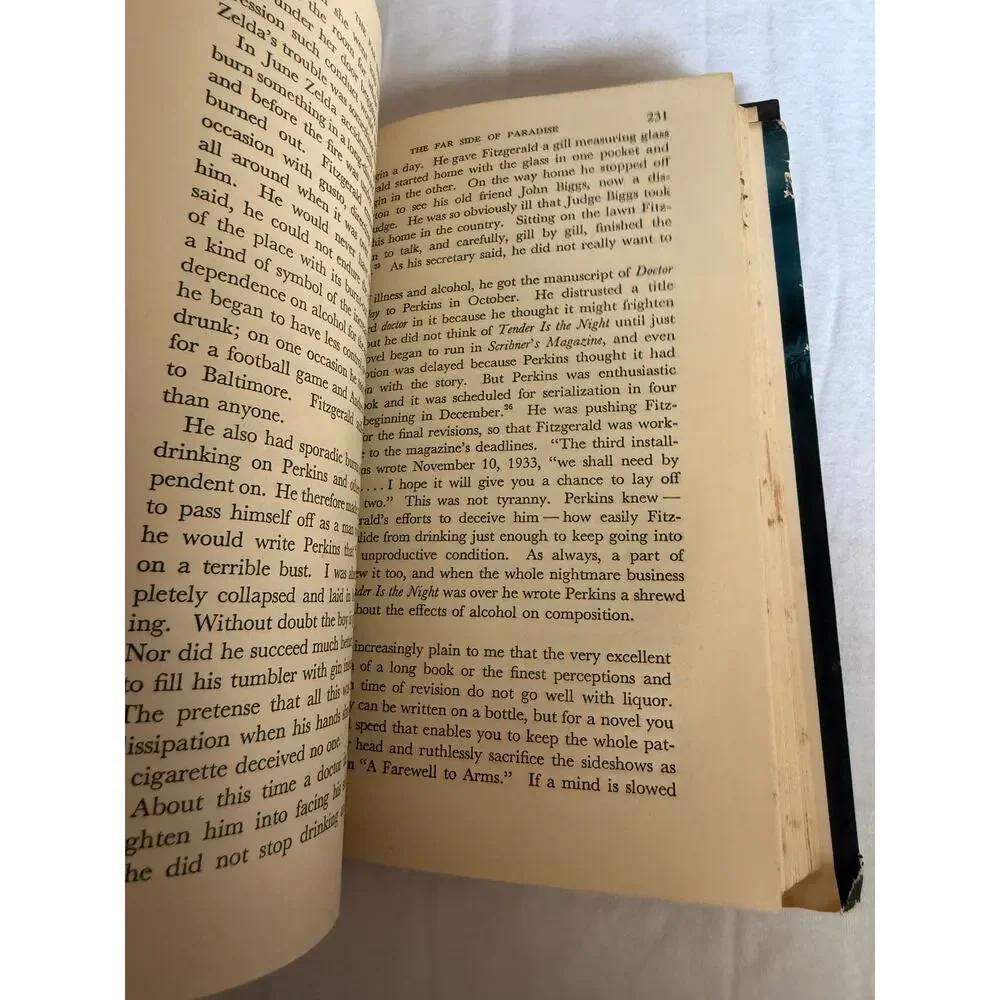 The Far Side of Paradise - F Scott Fitzgerald - Arthur Mizener - 1951 - Harcover
